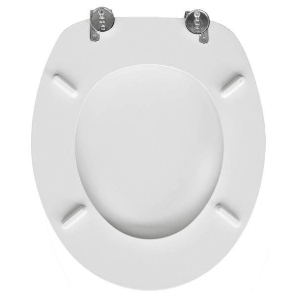 DIANFLEX SEDILE WC UNIVERSALE MODELLO PERUGIA BIANCO