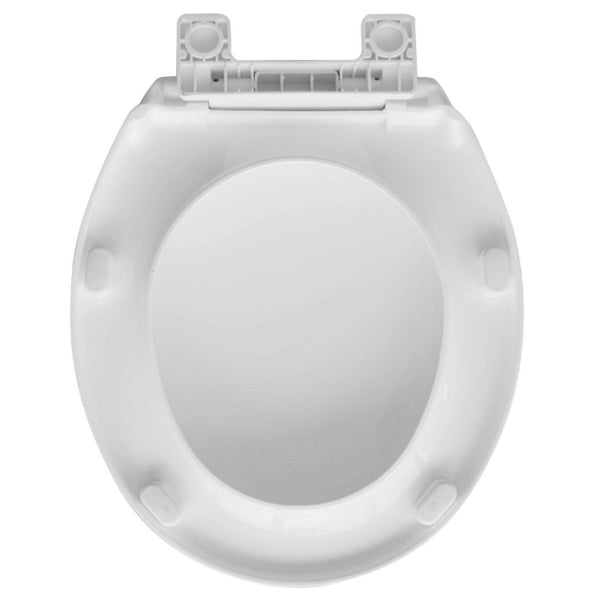 DIANFLEX SEDILE WC UNIVERSALE SELF-CLOSING MODELLO VESUVIO BIANCO