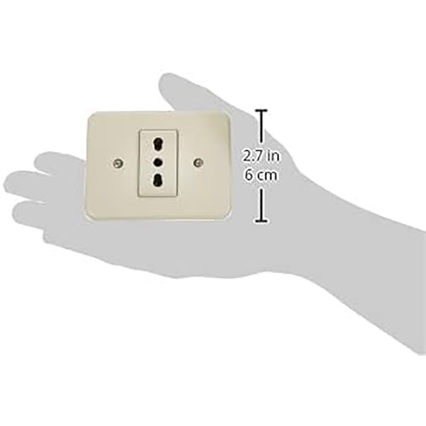 PRESA TELEFONICA TRIPOLARE DA MURO TELEFONO COLORE AVORIO FERR 12362 - Foto 9