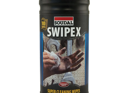 SOUDAL SWIPEX 100 XXL SALVIETTE RIMUOVI SILICONE FRESCO PZ100