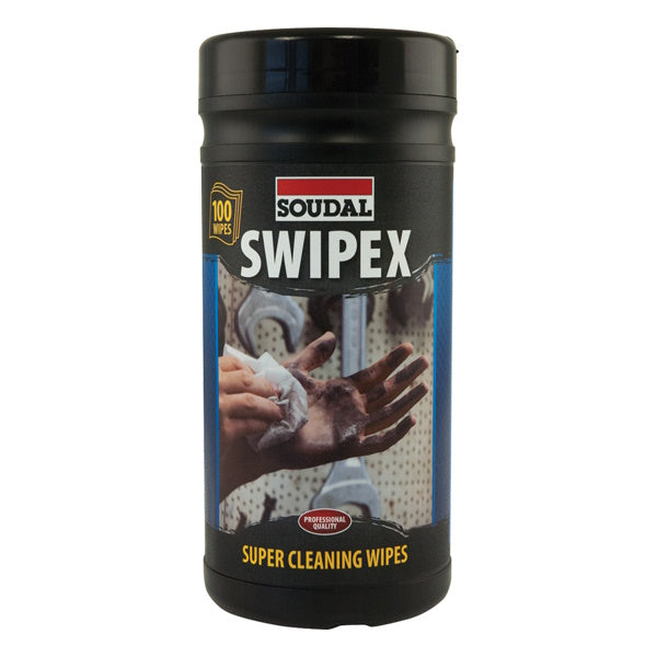 SOUDAL SWIPEX 100 XXL SALVIETTE RIMUOVI SILICONE FRESCO PZ100