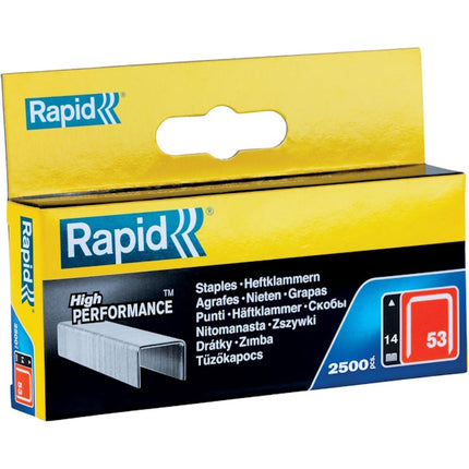 RAPID GRAFFE N.53/14MM SCATOLA DA PZ2500