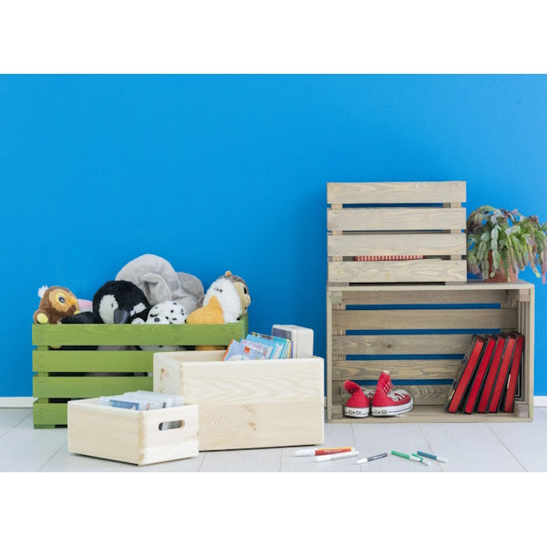 PIRCHER CASSETTINA SENZA COPERCHIO IN PINO