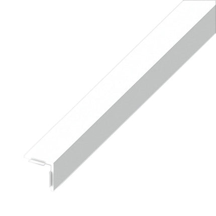 ALFER ANGOLARE LATI UGUALI ADESIVO PVC BIANCO MM20X20X1 MT1