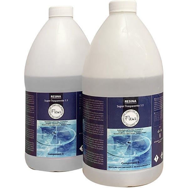 FLEUR RESINA SUPERTRASPARENTE 1:1 A+B
