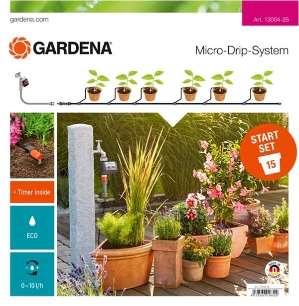 GARDENA 13004 MDS START SET PER VASI AUTOMATIC*