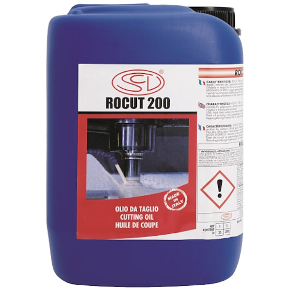 SCL OLIO DA TAGLIO LIQUIDO PER METALLI ROCUT 200 TANICA DA LT5