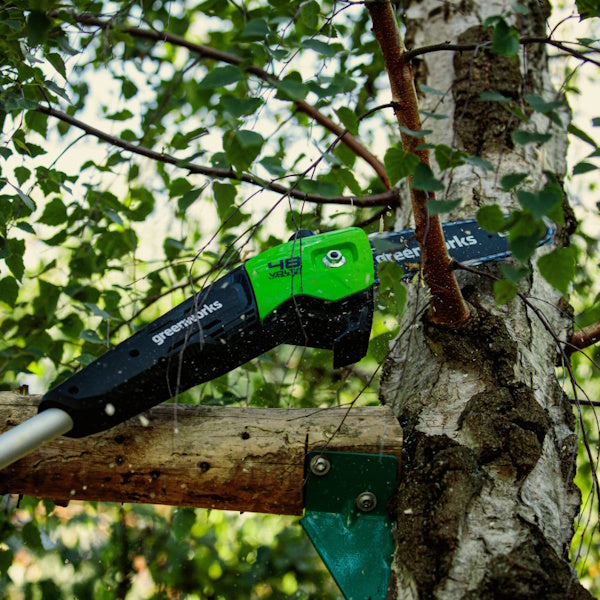 GREENWORKS POTATORE TELESCOPICO G48PS 48V SOLO CORPO MACCHINA