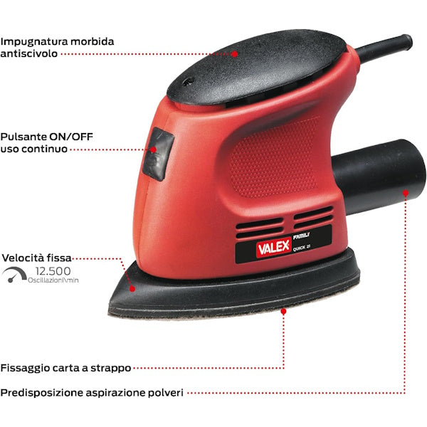 VALEX LEVIGATRICE PALMARE MOD. QUICK 21