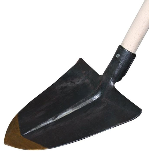 AUSTRALIAN BADILE A PUNTA FORGIATO CM28 CON MANICO IN LEGNO CM160