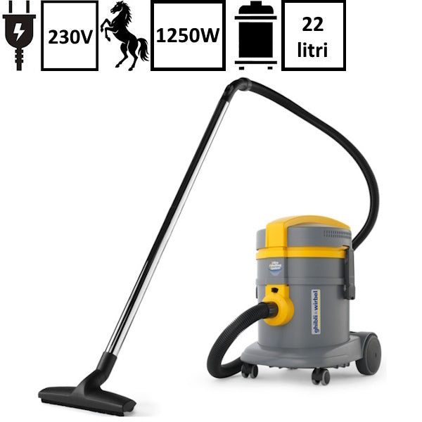 GHIBLI ASPIRATORE SOLIDI-LIQUIDI POWER WD 22 P W1250 LT 22