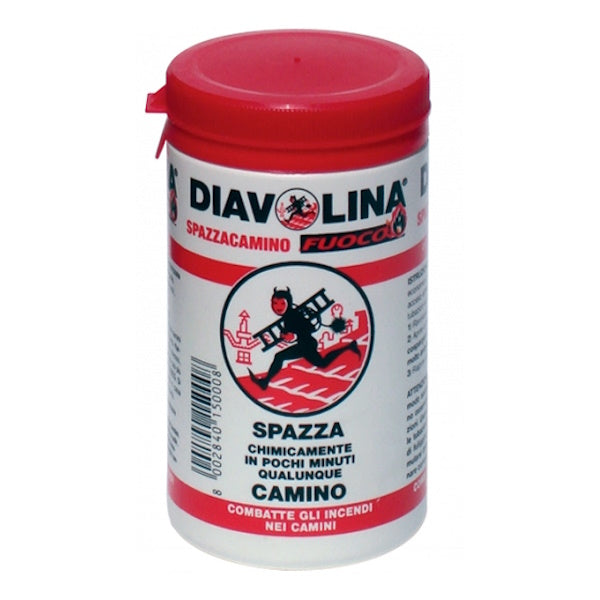 DIAVOLINA SPAZZACAMINO IN POLVERE BARATTOLO DA GR270