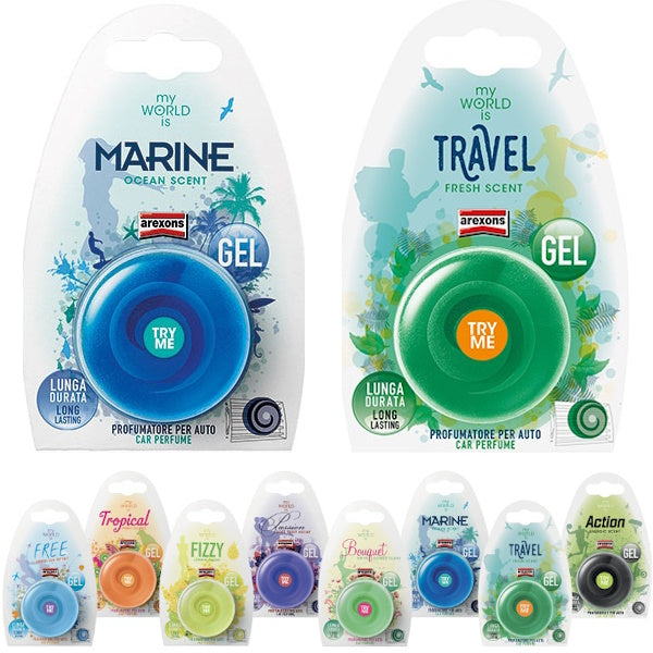 AREXONS PROFUMATORE AUTO MY WORLD IS FRAGRANZE MISTE