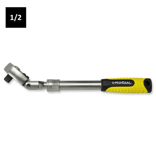 MUNDIAL ART.1505Z CRICCHETTO REVERSIBILE DA 1/2" SNODATO E TELESCOPICO