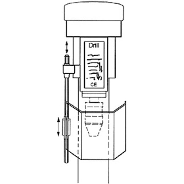 LTF PROTEZIONE PER TRAPANO A COLONNA REGOLABILE CON MICROINTERRUTTORE