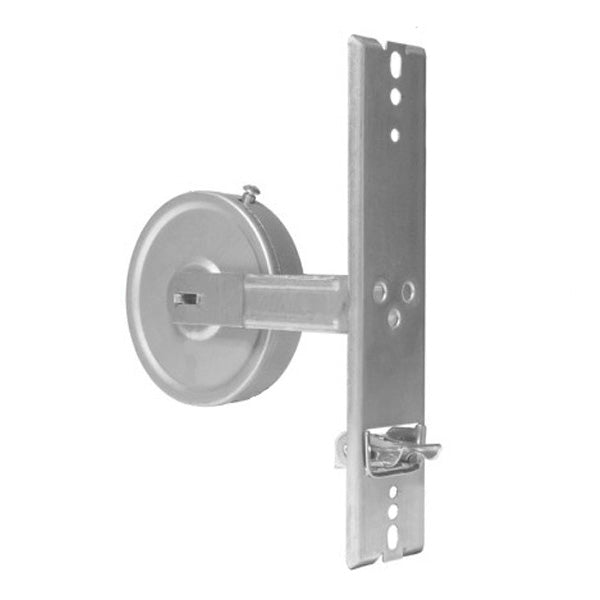 BOLIS AVVOLGITORE DA INCASSO IN ACCIAIO ZINCATO CON PLACCA INOX