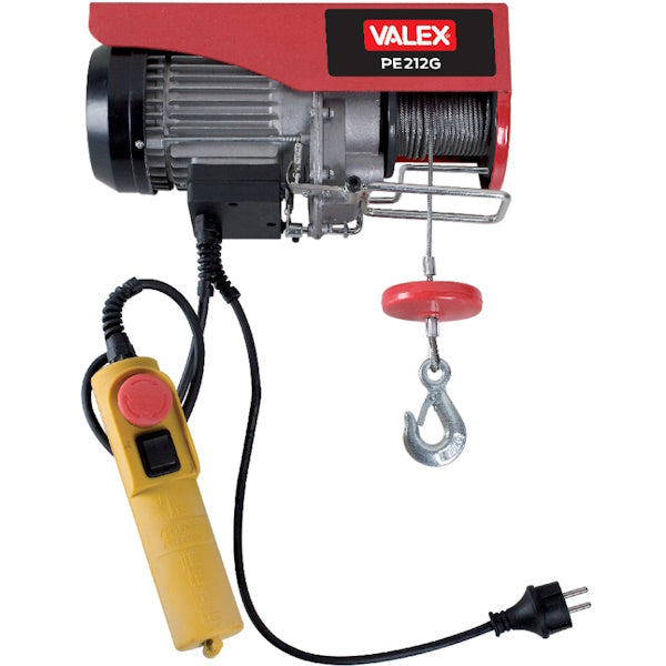 VALEX PARANCO ELETTRICO PE212G 500W ALZATA MT12/6 PORTATA KG100/200