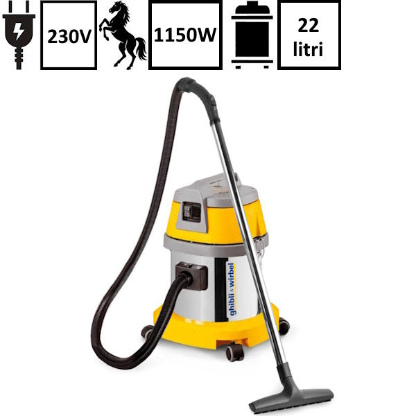 GHIBLI ASPIRATORE SOLIDI-LIQUIDI ASL 10 I W1150 LT 22