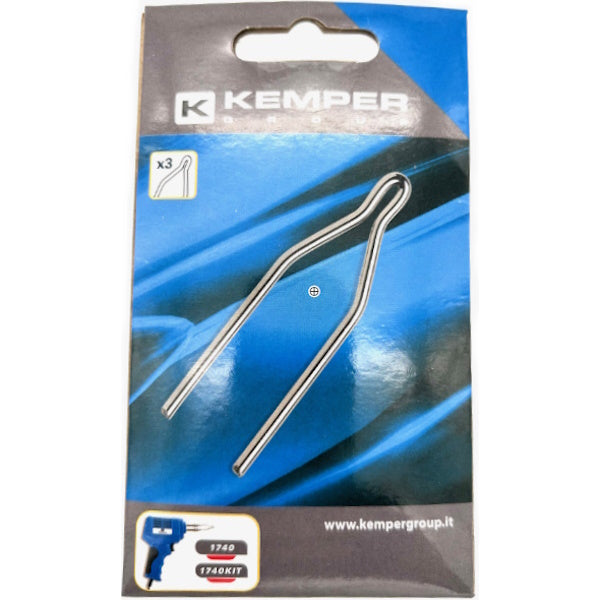 KEMPER SET PUNTE DI RICAMBIO IN BLISTER DA PZ3 PER SALDATORE ART.1740