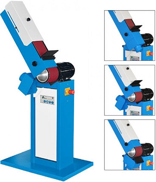 ACETI LEVIGATRICE A NASTRO ORIENTABILE CON BASAMENTO ART.17 380V