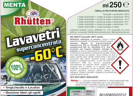 RHUTTEN LAVAVETRI SUPERCONCENTRATO -60° DA ML250