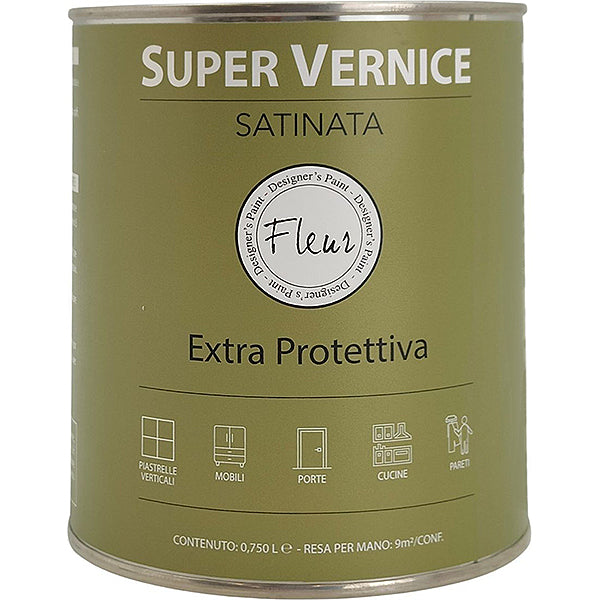 FLEUR SUPER VERNICE EXTRA PROTETTIVA SATINATA LT 0,75