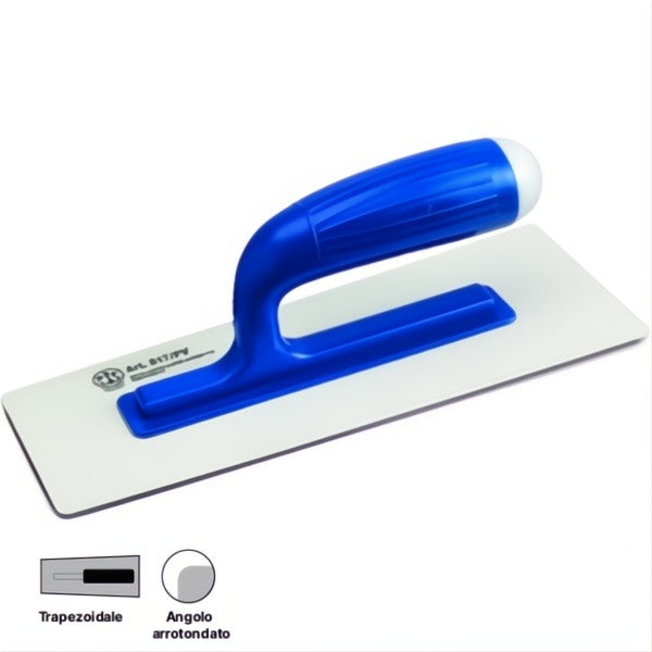 PAVAN  817/PV-TRASP FRATTONE LAMA PLASTICA BIANCA MANICO PVC MM280X120