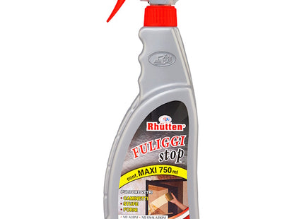 RHUTTEN FULIGGI STOP RIMUOVI FULIGGINE DA VETRI CAMINI SPRAY ML750