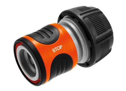 GARDENA 18213 RACCORDO ACQUA-STOP TUBO MM13 (1/2") - MM15 (5/8")