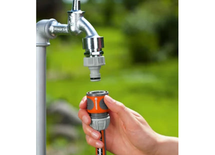 GARDENA 18215 RACCORDO RAPIDO TUBO MM13 (1/2") - MM15 (5/8")