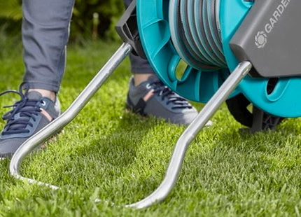 GARDENA 18512 SET CARRELLO AVVOLGITUBO CLEVERROLL M CON TUBO DA MT25