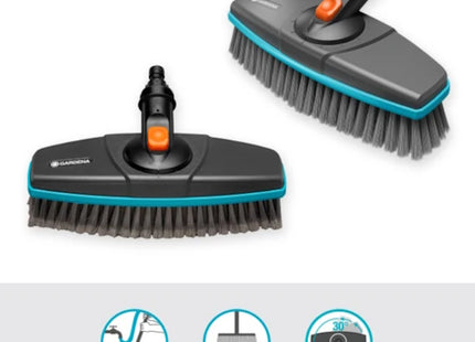 GARDENA 18810 CLEAN SYSTEM IDROSPAZZOLA A SETOLE MORBIDE