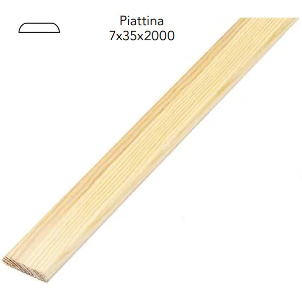 PIRCHER PIATTINA PINO GREZZO MM7X35X2000