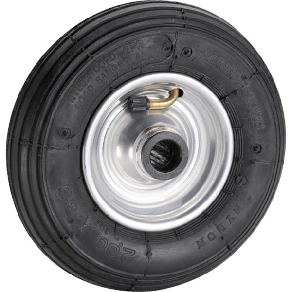 AVO RUOTA ART. 46 PNEUMATICA NUCLEO IN ACCIAIO D.MM200X50 P.KG 75