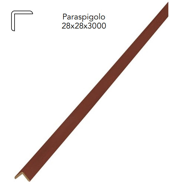 PIRCHER PARASPIGOLO LEGNO MASSELLO LUCIDATO MOGANO