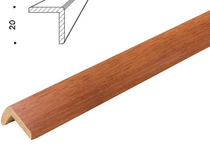 PIRCHER PARASPIGOLO IN AYOUS LISCIO CILIEGIO MM20X20X3000