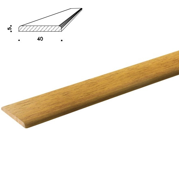 PIRCHER PIATTINA IN AYOUS LISCIA ROVERE MM 5X40X3000