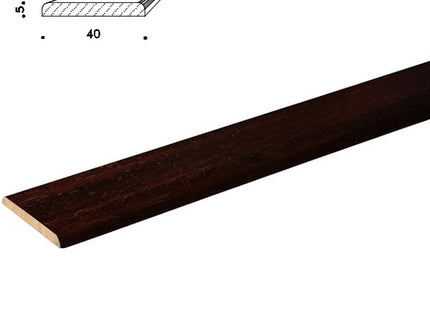 PIRCHER PIATTINA IN AYOUS LISCIA NOCE MM 5X40X3000