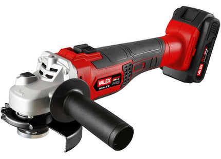 VALEX SMERIGLIATRICE ANGOLARE DA 115/125 A BATTERIA 18V 3,0AH M-SMA B18