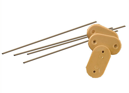 TENAX FASCETTE PER CANNICCI COLORE NATURALE MM150 CONF.DA PZ26