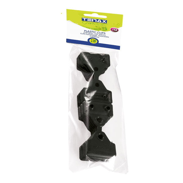 TENAX CLIPS PER RETE ART. CLIPS 50 CM 5 COLORE NERO CONF.DA PZ12