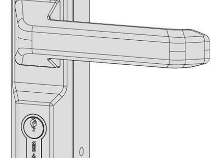 CISA COMANDO ESTERNO PER MANIGLIONI ANTIPANICO ALPHA