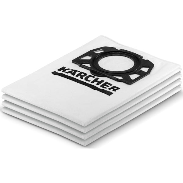 KARCHER SACCHETTI FILTRO PER ASPIRATORI IN VELLO CONF.PZ 4 SERIE WD