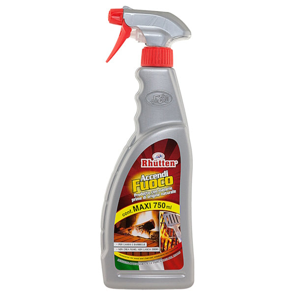RHUTTEN ACCENDIFUOCO PER CAMINI E BARBECUE SPRAY ML750