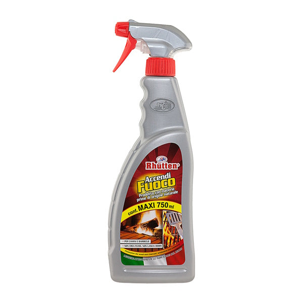 RHUTTEN ACCENDIFUOCO PER CAMINI E BARBECUE SPRAY ML750