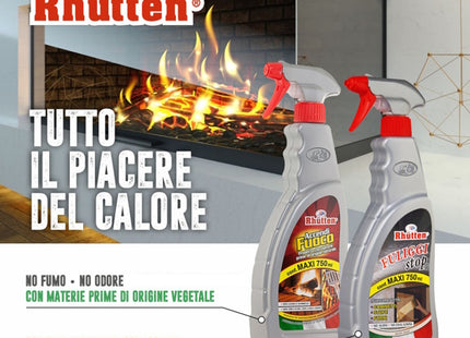 RHUTTEN ACCENDIFUOCO PER CAMINI E BARBECUE SPRAY ML750