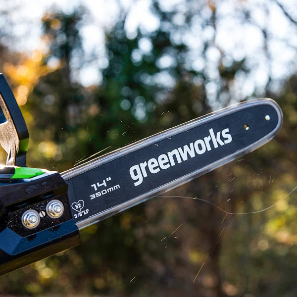 GREENWORKS MOTOSEGA GD40CS15 40V SENZA CARICABATTERIA E BATTERIA*