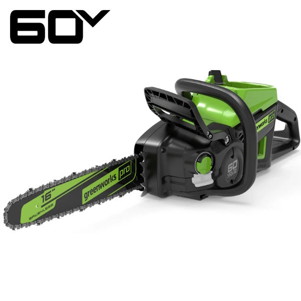 GREENWORKS MOTOSEGA GD60CS40 60V SENZA CARICABATTERIA E BATTERIA