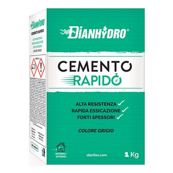 DIANFLEX CEMENTO RAPIDO IN POLVERE SCATOLA DA KG 1