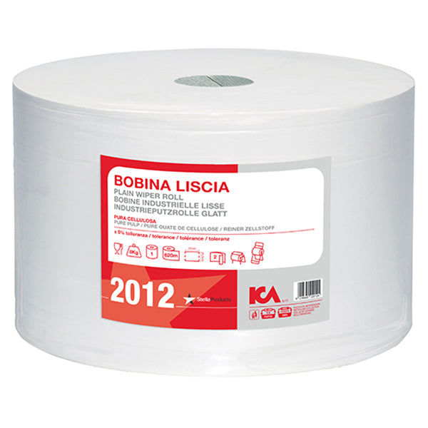 BOBINA CARTA MAXI IN PURA CELLULOSA 1700 STRAPPI ROTOLO DA KG8